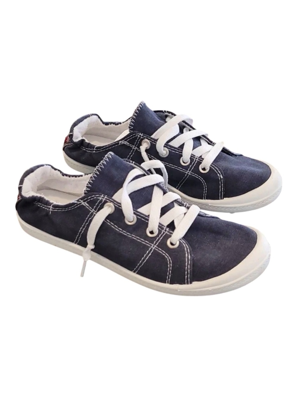 Time and Tru Women's Scrunch Back Slip-On Sneaker US 8.5